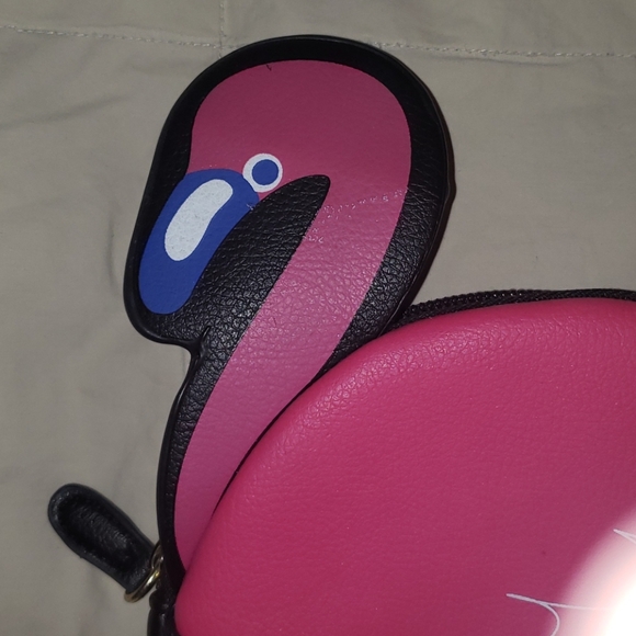 Betsey Johnson Flamingo Coin Purse - Picture 4 of 4